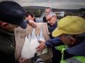 El municipio de Riofrío de Aliste (Zamora) dedica cuatro monolitos a los voluntarios que lucharon contra los incendios de la Sierra de la Culebra