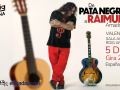 Cartel del concierto de Raimundo Amador en la Sala Auditorio del Roig Arena de Valencia