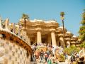 El Park Güell de Barcelona, en una imagen de archivo