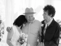 Bruce Willis en la boda de su hija