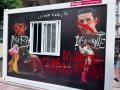 Los rostros de los toreros Roca Rey y Talavante vandalizados en C.Real