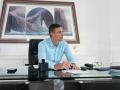 El jefe del Ejecutivo, Pedro Sánchez, este lunes en La Mareta durante reunión telemática sobre Ceuta