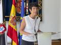 la ministra de Inclusión, Seguridad Social y Migraciones y portavoz del Gobierno, Elma Saiz, en Ceuta