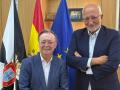 Imagen de Juan Roig con Juan Jesús Vivas en Ceuta.
