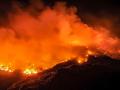 Incendio en un vertedero en Rasau Jaya