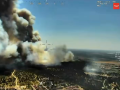 Incendio forestal en Aldea del Fresno