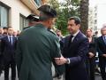 (Foto de ARCHIVO)
Imágenes de la capilla ardiente de los dos Guardia Civiles fallecidos en acto de servicio este pasado miércoles 8 de mayo, mientras perseguían a una narcolancha por la costa de Huelva. A 9 de mayo de 2026, en Huelva. El velatorio, instalado en la Comandancia de la Guardia Civil de la capital onubense ha contado con la presencia de familiares, compañeros de la benemérita y representantes políticos como el presidente de la Junta de Andalucía, Juanma Moreno.

María José López / Europa Press
09/5/2026