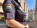 Una agente de la Policía Nacional en Valladolid