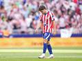 Julián Álvarez se lamenta durante el Atlético de Madrid - Villarreal
