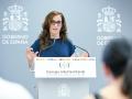 La ministra de Sanidad, Mónica García
