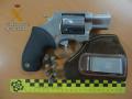 Arma incautada al detenido en Tordesillas, Valladolid