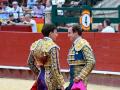 Imagen de archivo de Román y Nek Romero en la pasada Feria de Julio de Valencia