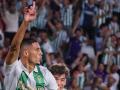 Víctor Sánchez celebrando su gol al Girona