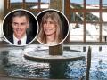 El hotel en el que se hospedan Sánchez y su mujer
