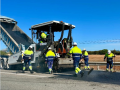 El tratamiento afecta al asfaltado de la carretera