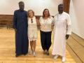 La alcaldesa de Palencia, Miriam Andrés, celebra el nacimiento de Mahoma en una parroquia