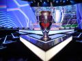 El trofeo de la Champions League en el sorteo de la fase de liga