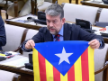 El diputado de ERC Francesc-Marc Álvaro Vidal este viernes en la Comisión de Interior del Congreso