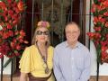Juan José Vivas con su mujer