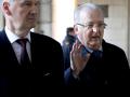 El exconsejero de Empleo de la Junta de Andalucía Antonio Fernández, a su llegada a los juzgados de la Audiencia de Sevilla