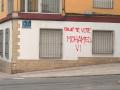El ataque sufrido por la sede socialista en Úbeda.

REMITIDA / HANDOUT por PSOE JAÉN
Fotografía remitida a medios de comunicación exclusivamente para ilustrar la noticia a la que hace referencia la imagen, y citando la procedencia de la imagen en la firma
01/9/2026