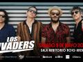 Cartel Concierto Los Invaders