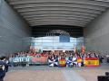 Decenas de personas se han concentrado en Bruselas