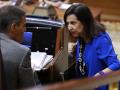 Pedro Sánchez y Margarita Robles, el jueves en el Congreso