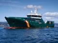 La patrullera de la Guardia Civil 'Duque de Ahumada' trabaja bajo las órdenes de Frontex en el Canal de la Mancha
