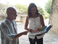 La vicepresidenta María Ángeles Pallarés junto a Pascual Mercé