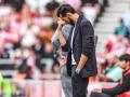 Alvaro Arbeloa, manager of Fulham, reacts during the Premier League match between Sunderland and Fulham at the Stadium of Light in Sunderland, United Kingdom, on August 30, 2026. (Photo by Alfie Cosgrove/News Images/NurPhoto) (Photo by News Images / NurPhoto via AFP)