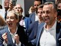Ulrich Siegmund junto a Alice Weidel