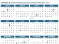 Detalle del calendario laboral 2026 en la Comunidad Valenciana
