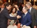 El presidente de la Junta de Castilla y León, Alfonso Fernández Mañueco, asiste al desayuno informativo de Fórum Europa en el que participa el presidente de la Ciudad Autónoma de Ceuta, Juan Jesús Vivas