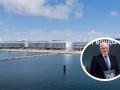 Imagen de la Marina de Empresas de Valencia y de Juan Roig