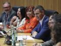 Pedro Sánchez, este lunes en el Congreso