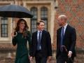 Prince George, accompanied by his parents, the Prince and Princess of Wales, starts his first day at Eton College in Windsor, Berkshire. Picture date: Tuesday September 8, 2026. *** Local Caption *** .
