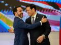 El presidente de Colombia, Abelardo de la Espriella (i), y el secretario de Estado de EE.UU., Marco Rubio (d)