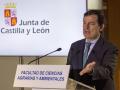 El presidente de la Junta de Castilla y León, Alfonso Fernández Mañueco, ha inaugurado la nueva Facultad de Ciencias Agrarias y Ambientales de la Universidad de Salamanca