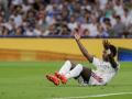 Vinicius Jr., durante el Real Madrid - Inter de Milán de Champions League