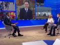 Pedro Sánchez durante la entrevista en TVE