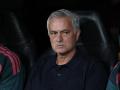 José Mourinho, en el banquillo del Bernabéu durante el Real Madrid - Inter de Milán
