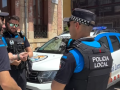 Agentes de la Policía Local de Candeleda