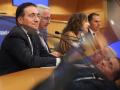 El ministro de Asuntos Exteriores, José Manuel Albares, durante su visita a Bruselas