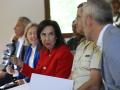 La ministra de Defensa, Margarita Robles, visita las instalaciones de Monte La Reina, en Toro (Zamora)