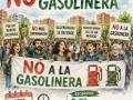 Cartel de la manifestación en Valdebernardo