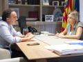 Imagen de archivo de Marta Barrachina y el diputado José María Andrés