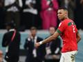 Kylian Mbappé, con la camiseta de Marruecos en el Mundial de Qatar 2022