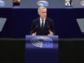El primer ministro de Canadá, Mark Carney, se dirige al Parlamento Europeo