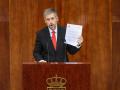 El consejero de Presidencia, Justicia y Administración Local de la Comunidad de Madrid, Miguel Ángel García Martín